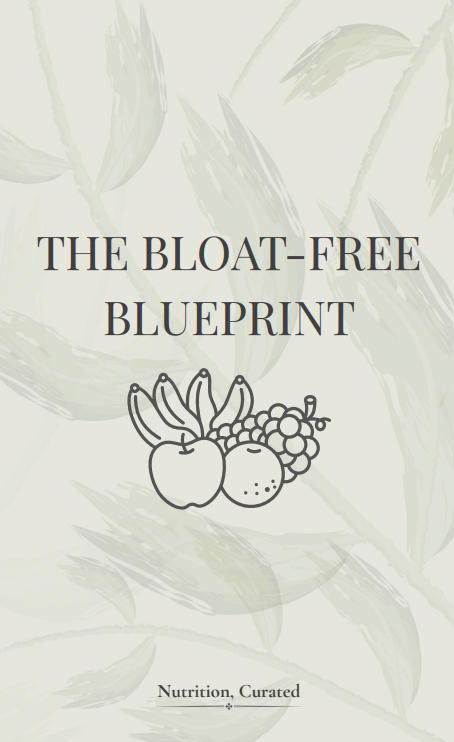 The Bloat-Free Blueprint | Gut Health & Bloating Relief Guide